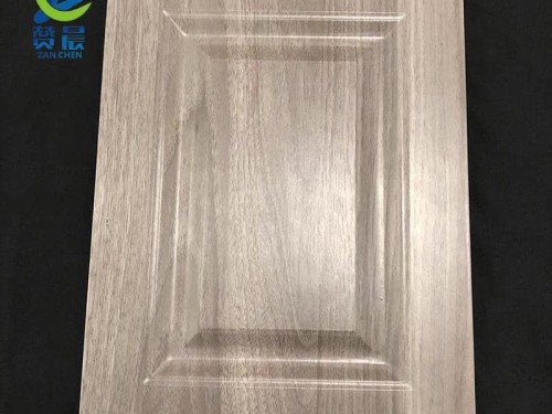 歐式櫥柜門 贊晨免噴吸塑膜 門模壓門板衣柜門鞋柜門實(shí)木多層板柜門