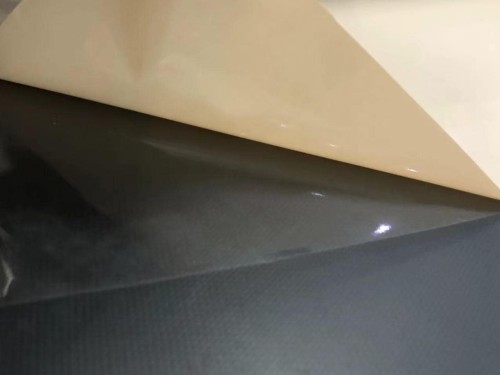 TPU離型膜杏色 厚0.03mm復合布料zc免熱熔膜 貼合